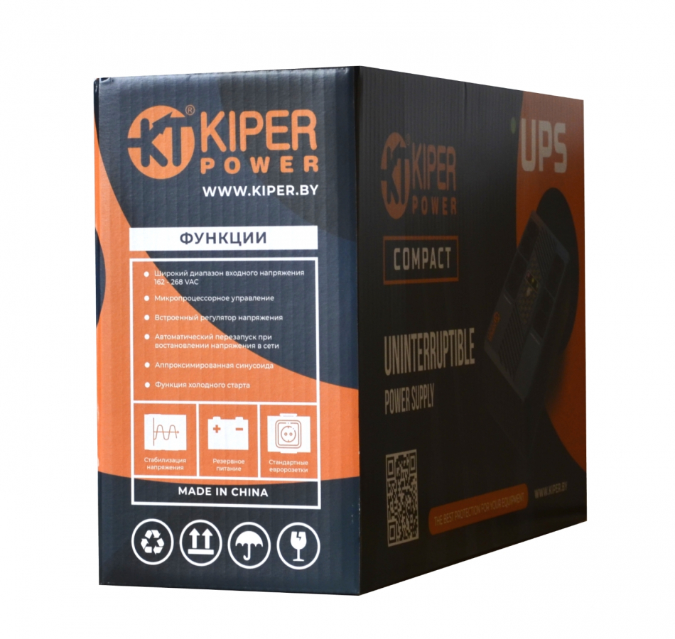 Источник бесперебойного питания Kiper Power Compact 800 (800VA/480W)